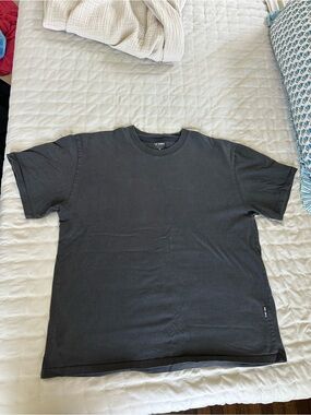 ASRV Men's Black Short Sleeve Crewneck Tee